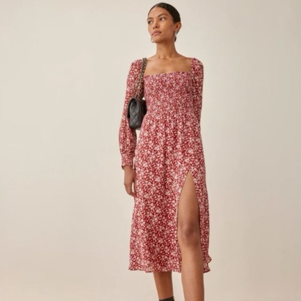Reformation Cello Flower Girl Dress Size Medium